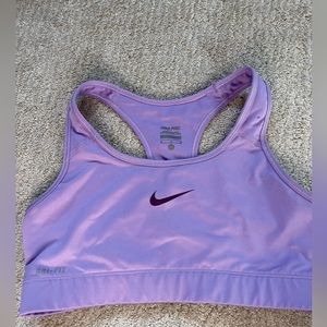 Nike Pro Lavender Sports Bra
